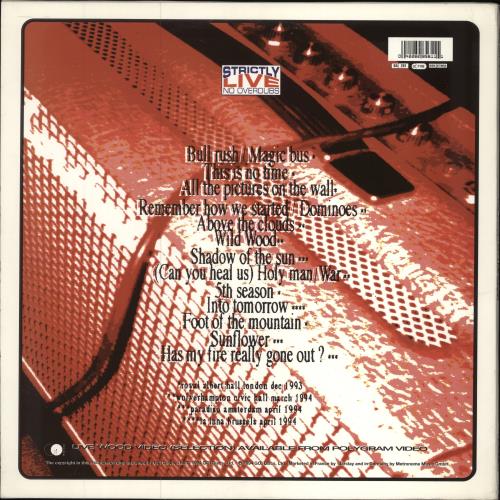 Paul Weller Live Wood 2-LP vinyl record set (Double LP Album) UK WEL2LLI114292