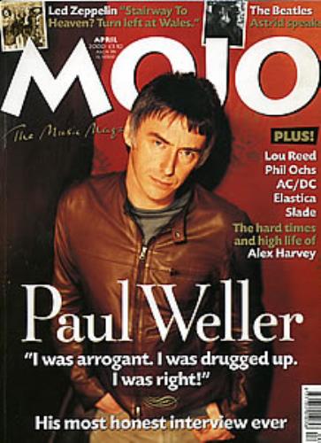 Paul Weller Mojo magazine UK WELMAMO281487