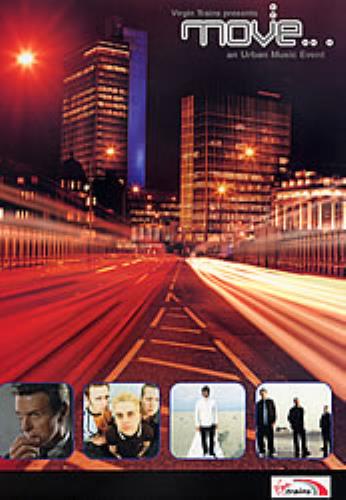 Paul Weller Move - An Urban Music Evernt tour programme UK WELTRMO241696