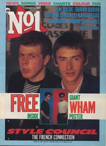 Paul Weller No 1 magazine UK WELMANO336104