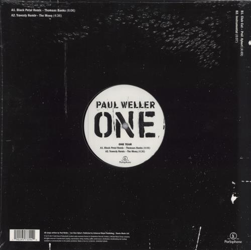 Paul Weller One Tear 12" vinyl single (12 inch record / Maxi-single) UK WEL12ON785758