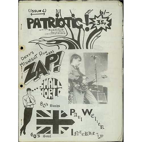 Paul Weller Patriotic! fanzine UK WELFAPA407392
