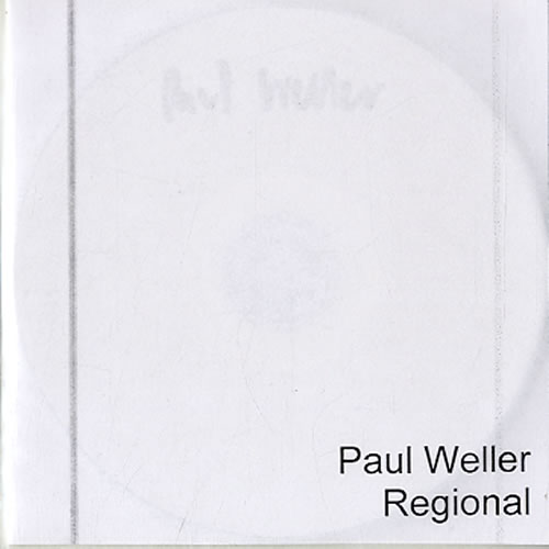 Paul Weller Regional CD-R acetate UK WELCRRE633417