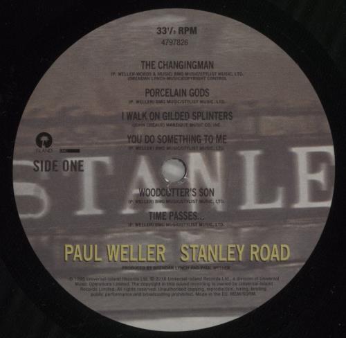 Paul Weller Stanley Road - Mispelling 2-LP vinyl record set (Double LP Album) UK WEL2LST767919