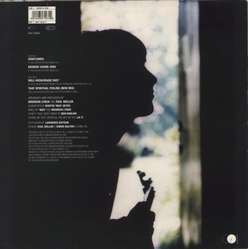 Paul Weller Sunflower - EX 12" vinyl single (12 inch record / Maxi-single) UK WEL12SU879077