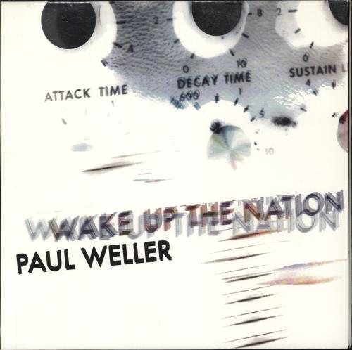 Paul Weller Wake Up The Nation + Print vinyl LP album (LP record) UK WELLPWA887634