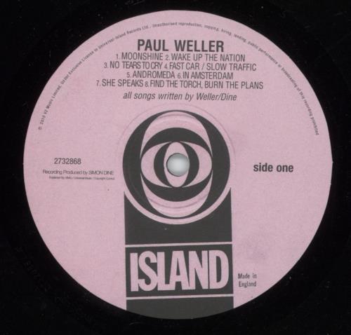 Paul Weller Wake Up The Nation - EX vinyl LP album (LP record) UK WELLPWA878649