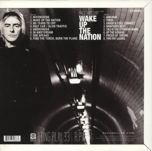 Paul Weller Wake Up The Nation - EX vinyl LP album (LP record) UK WELLPWA878649