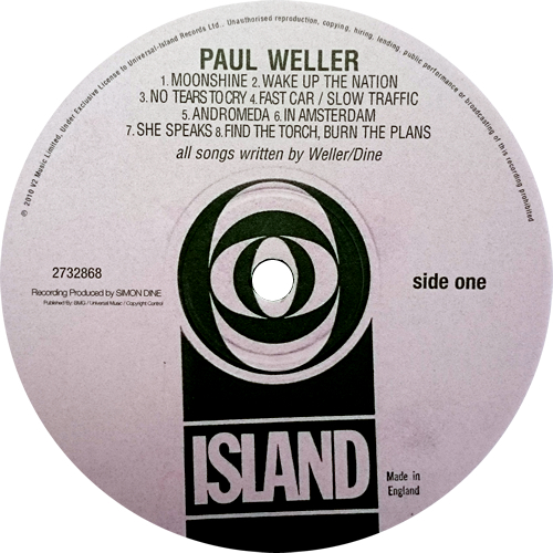 Paul Weller Wake Up The Nation vinyl LP album (LP record) UK WELLPWA500830