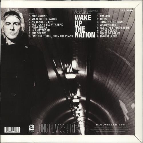 Paul Weller Wake Up The Nation vinyl LP album (LP record) UK WELLPWA500830
