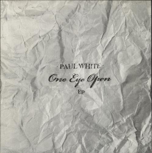 Paul White One Eye Open 12" vinyl single (12 inch record / Maxi-single) UK 77712ON855072