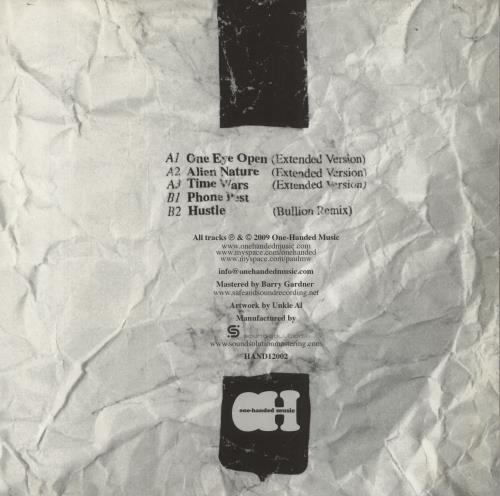 Paul White One Eye Open 12" vinyl single (12 inch record / Maxi-single) UK 77712ON855072