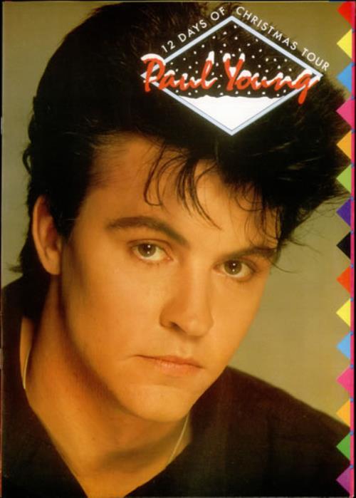 Paul Young 12 Days Of Christmas tour programme UK PYOTRDA211221