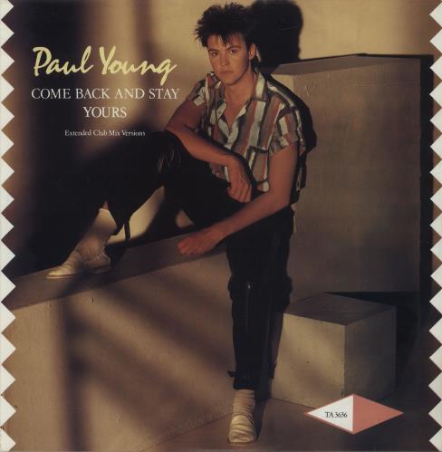 Paul Young Come Back And Stay 12" vinyl single (12 inch record / Maxi-single) UK PYO12CO684203