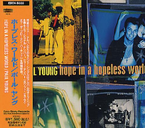 Paul Young Hope In A Hopless World CD single (CD5 / 5") Japanese PYOC5HO300478