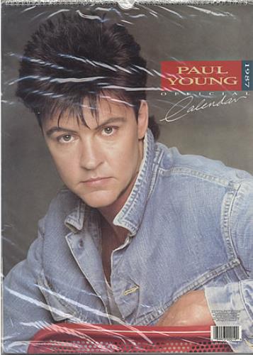 Paul Young Official Calendar calendar UK PYOCAOF387256