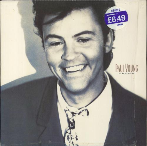 Paul Young Other Voices - Shrink vinyl LP album (LP record) UK PYOLPOT832274