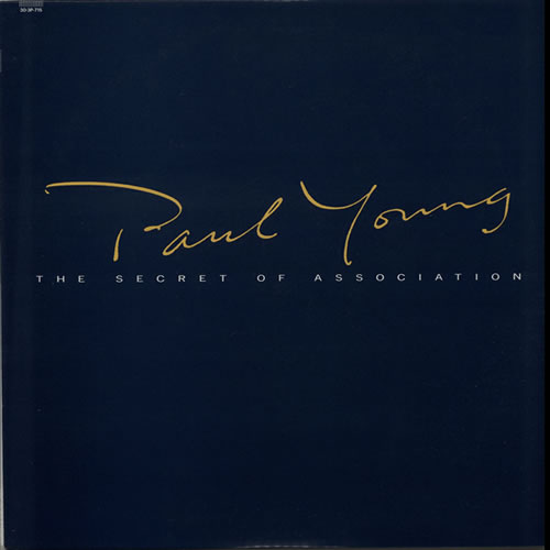 Paul Young The Secret Of Association picture disc LP (vinyl picture disc album) Japanese PYOPDTH169359