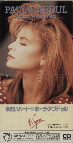 Paula Abdul Cold Hearted 3" CD single (CD3) Japanese ABDC3CO652250