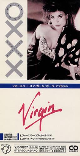 Paula Abdul Forever Your Girl 3" CD single (CD3) Japanese ABDC3FO130657