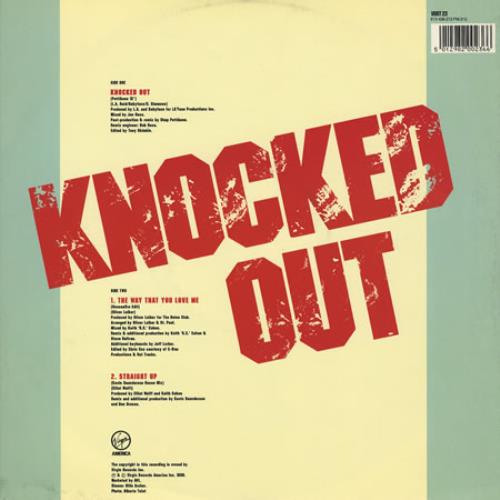 Paula Abdul Knocked Out 12" vinyl single (12 inch record / Maxi-single) UK ABD12KN187217