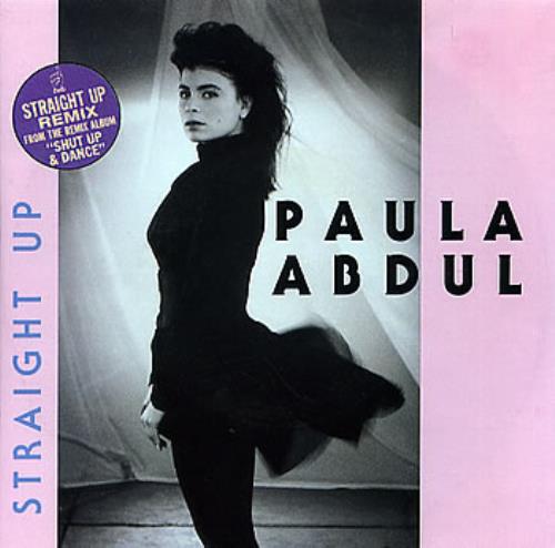 Paula Abdul Straight Up 7" vinyl single (7 inch record / 45) Australian ABD07ST309983