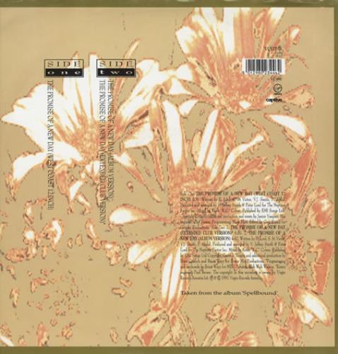 Paula Abdul The Promise Of A New Day - Poster Slv 12" vinyl single (12 inch record / Maxi-single) UK ABD12TH09441