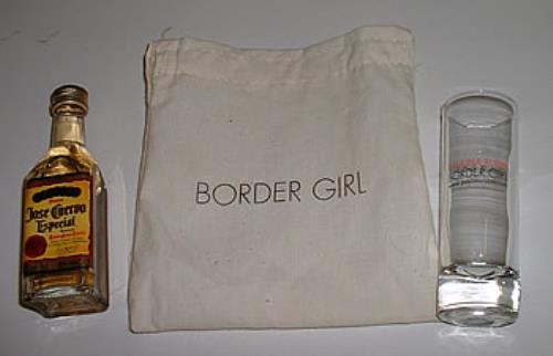 Paulina Rubio Border Girl - Tequila & Shot Glass Set memorabilia UK PNAMMBO220011