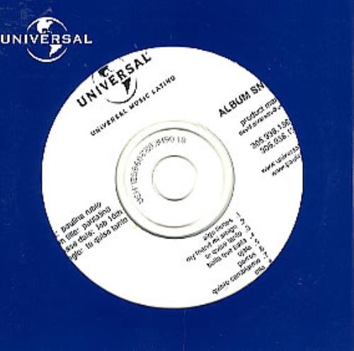 Paulina Rubio Paulatina CD-R acetate US PNACRPA288169
