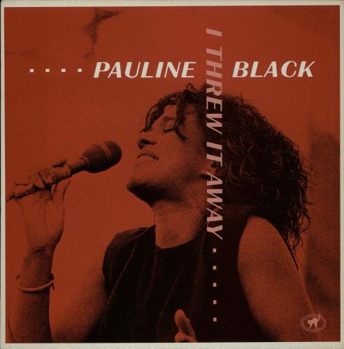 Pauline Black Threw It Away 12" vinyl single (12 inch record / Maxi-single) UK PAE12TH654862