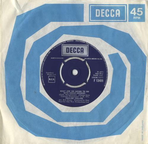Pauline Collins What Are We Going To Do With Uncle Arthur? 7" vinyl single (7 inch record / 45) UK PC307WH469826