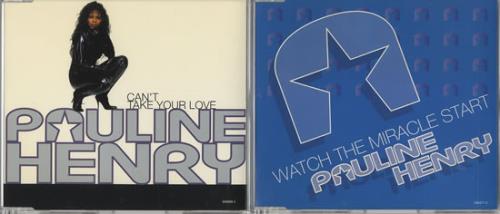 Pauline Henry Collection of 4 x CD Singles CD single (CD5 / 5") UK HY1C5CO447348