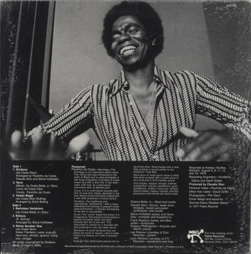 Paulinho Da Costa Agora vinyl LP album (LP record) US P81LPAG859603