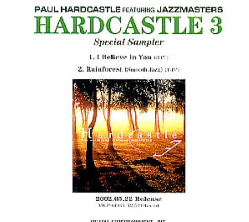Paul Hardcastle Hardcastle 3 Japanese Promo Cd R Acetate 292320