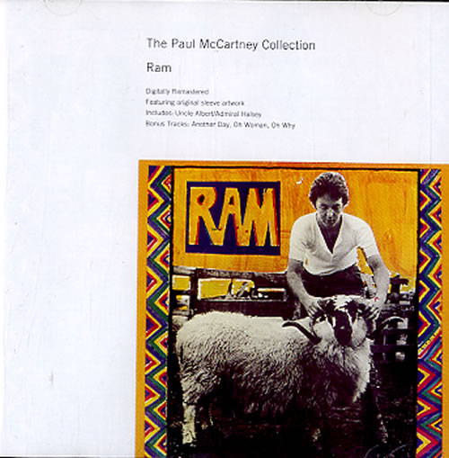 Paul McCartney and Wings Ram UK CD album (CDLP) (592515)