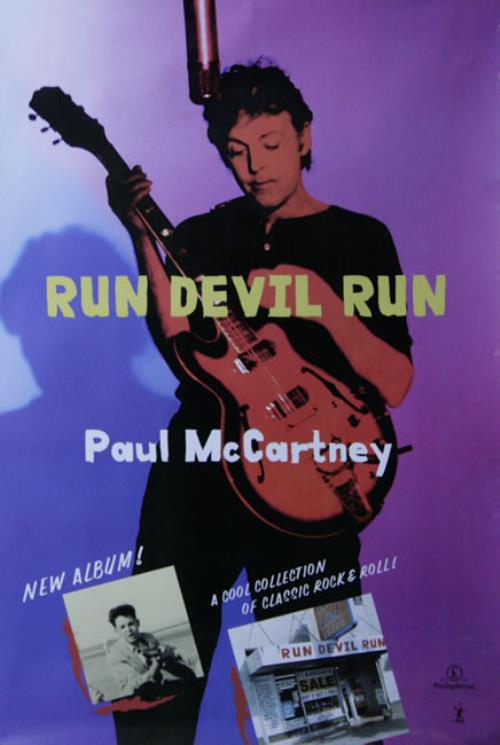 T-shirt Officiel Paul McCartney Run Devil Run - Coupe Classique - 100% Coton - Produit Sous Licence - 2