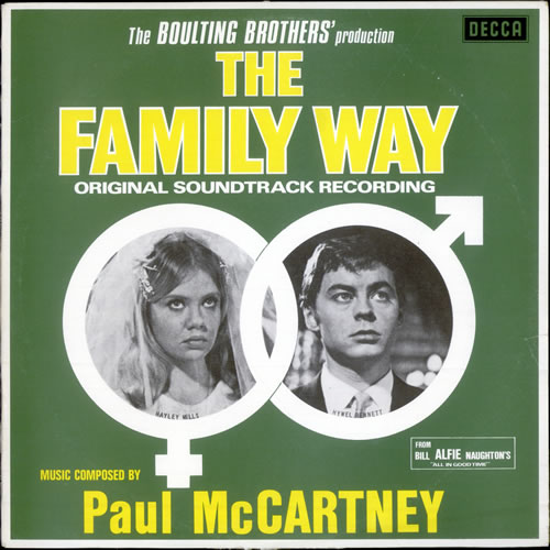 Paul McCartney and Wings The Family Way vinyl LP album (LP record) Australian MCCLPTH508366