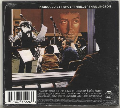Paul Mccartney And Wings Thrillington Sealed Uk Cd Album Cdlp