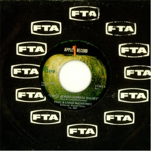 Paul McCartney and Wings Uncle Albert / Admiral Halsey Peruvian 7