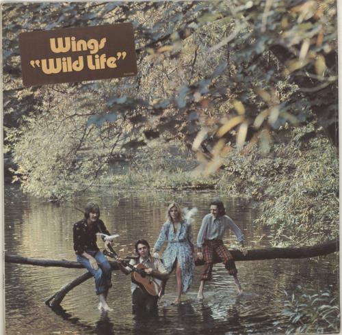 Paul McCartney and Wings Wild Life Sealed + Sticker US