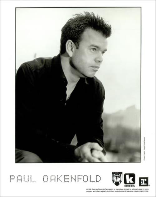 Paul Oakenfold Best DJ In The World / Tranceport US Promo media press