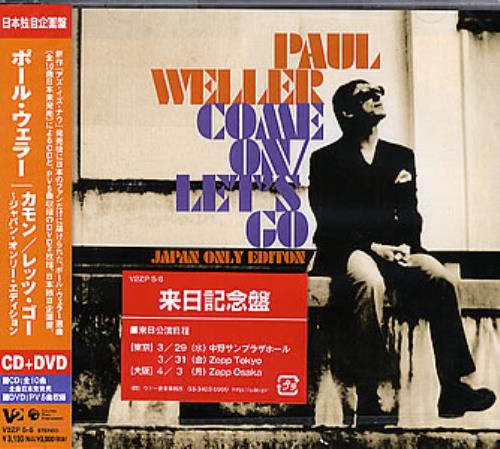 Paul Weller Come On Let S Go Japanese 2 Disc Cd Dvd Set