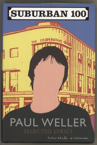 Paul Weller Suburban 100 - Selected Lyrics book UK WELBKSU726916