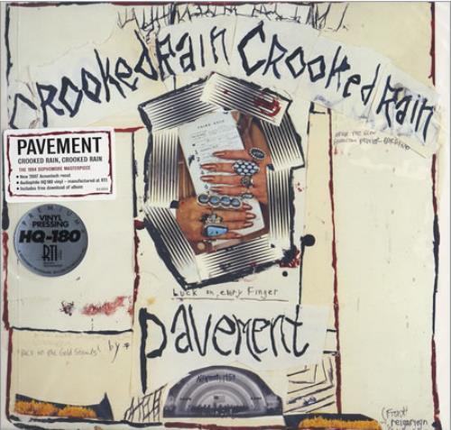 Pavement Crooked Rain, Crooked Rain vinyl LP album (LP record) US PMTLPCR405072