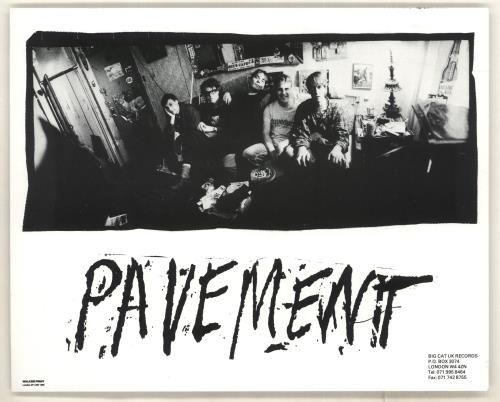 Pavement Publicity Photograph photograph UK PMTPHPU719596