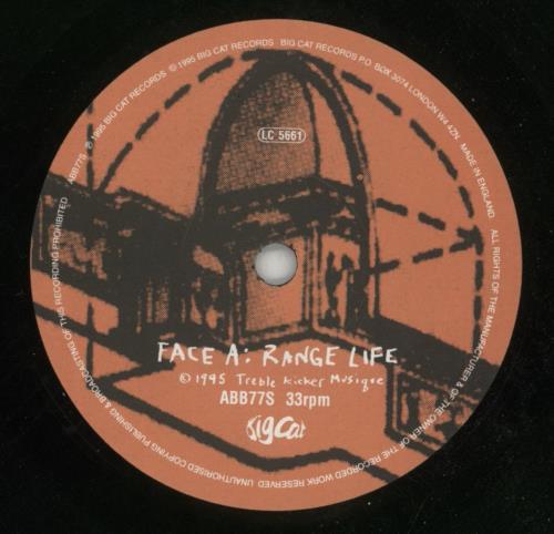 Pavement Range Life 7" vinyl single (7 inch record / 45) UK PMT07RA394101
