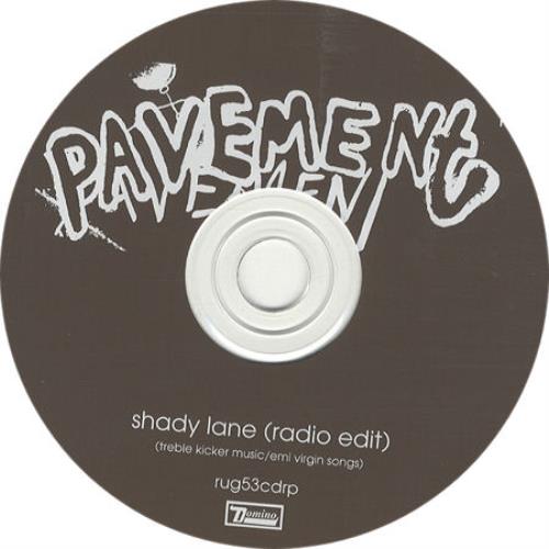 Pavement Shady Lane CD single (CD5 / 5") UK PMTC5SH282329