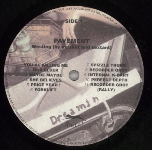 Pavement Westing [By Musket And Sextant] - VG vinyl LP album (LP record) UK PMTLPWE869546