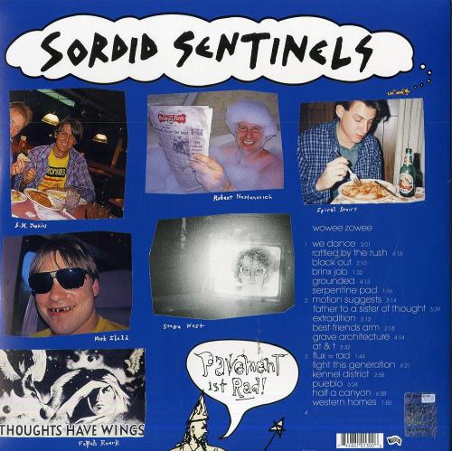 Pavement Wowee Zowee! - Black Vinyl - Sealed 2-LP vinyl record set (Double LP Album) UK PMT2LWO877508