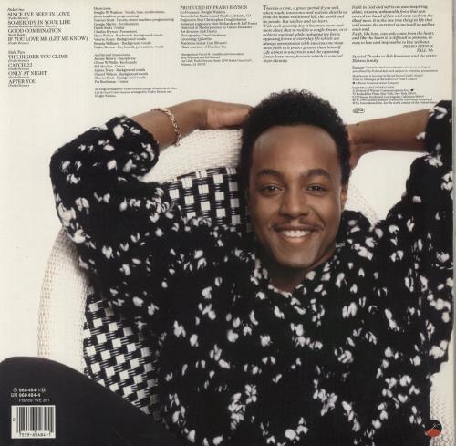 Peabo Bryson Quiet Storm vinyl LP album (LP record) German PEALPQU856380